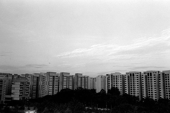 Flats in Singapore.